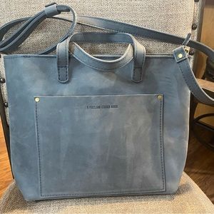 Portland Leather New Deep Water Medium Crossbody